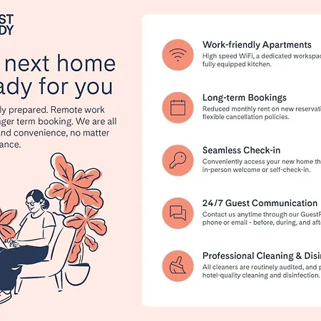 아파트 Guestready - Pleasant Retreat In 몰레도
